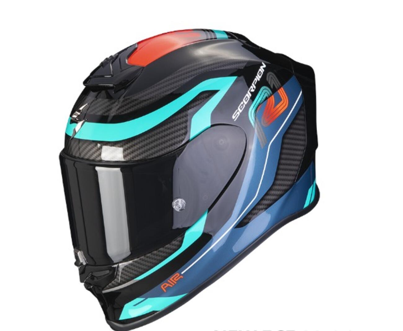 Casco Scorpion Exo-R1 Evo Air Vatis Black / Blue / Red