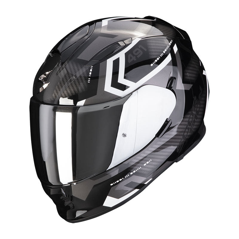 Casco Scorpion Exo 491 Spin Black/White