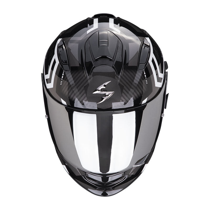 Casco Scorpion Exo 491 Spin Black/White