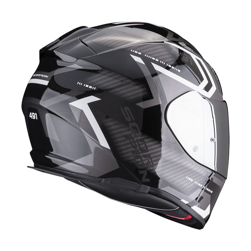 Casco Scorpion Exo 491 Spin Black/White