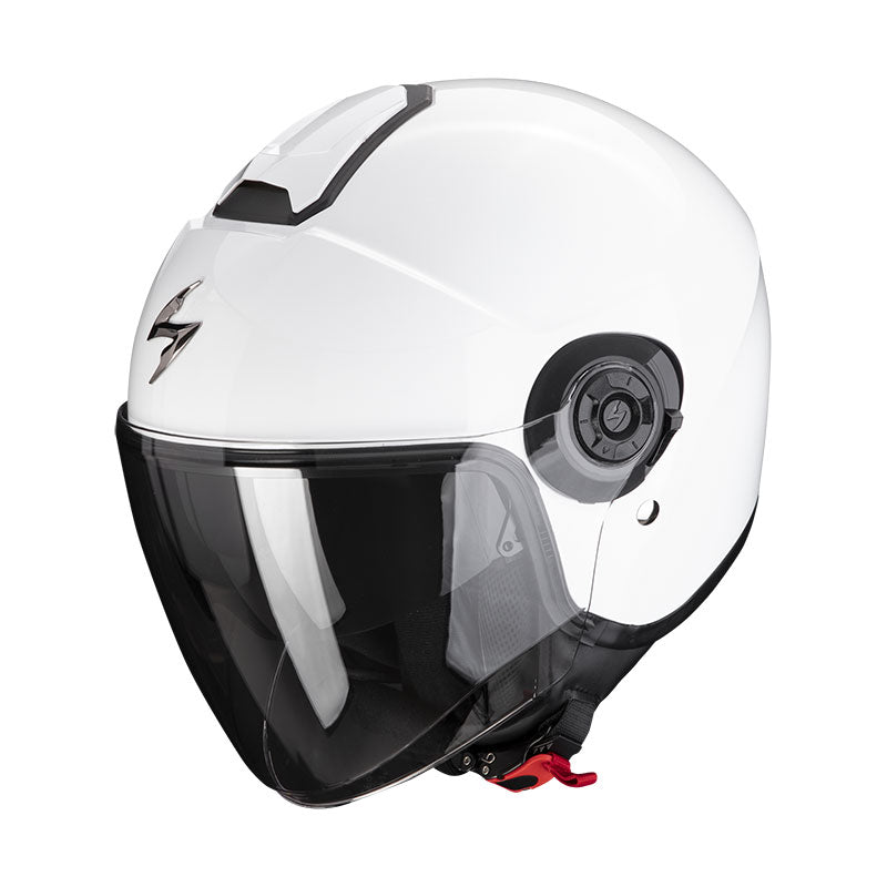 Casco Jet Scorpion Exo City 2 Blanco Sólido