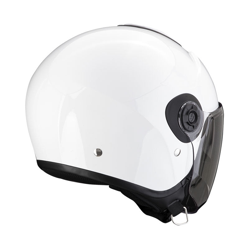 Casco Jet Scorpion Exo City 2 Blanco Sólido