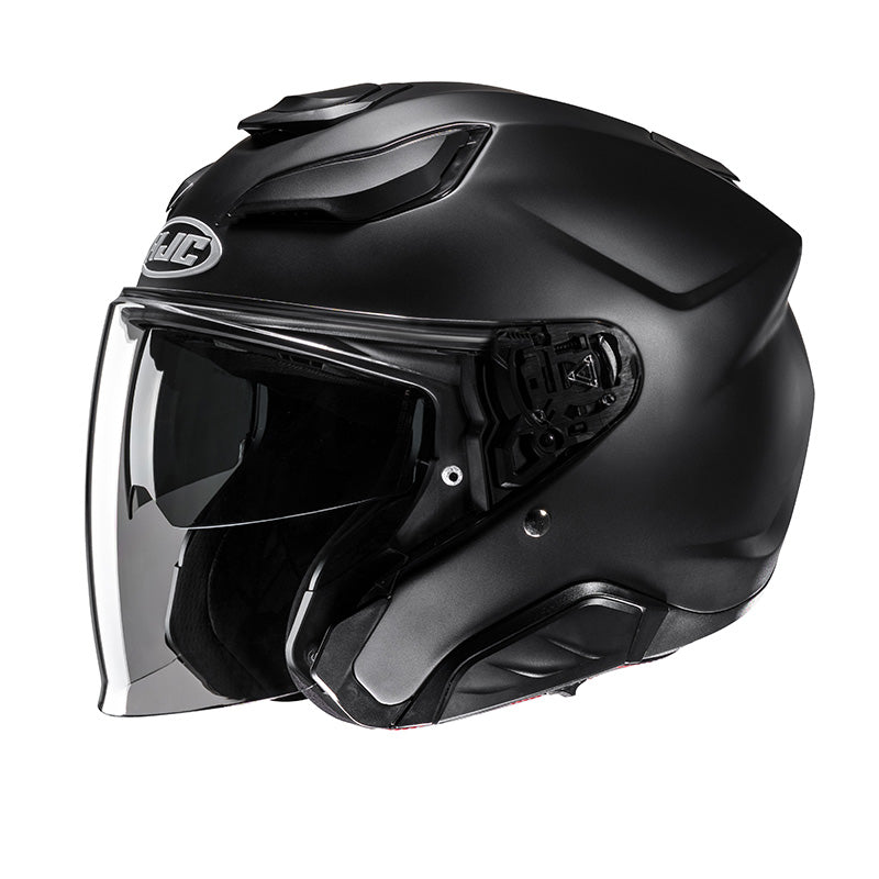 Casco Jet Hjc F31 Semiplano Negro