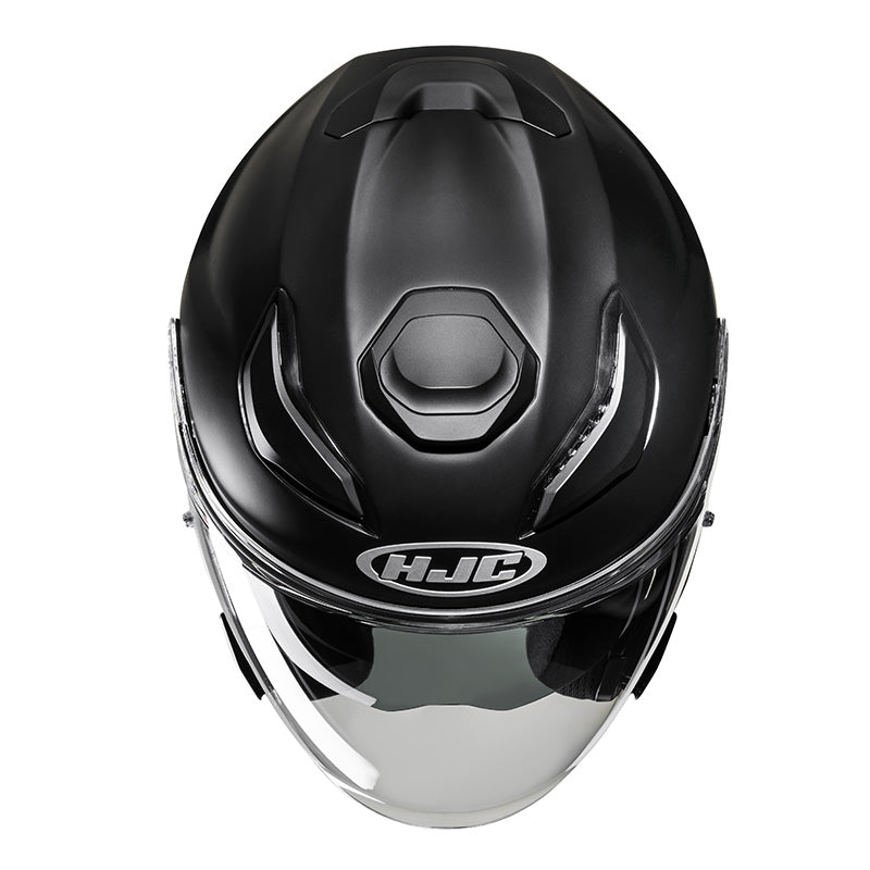 Casco Jet Hjc F31 Semiplano Negro
