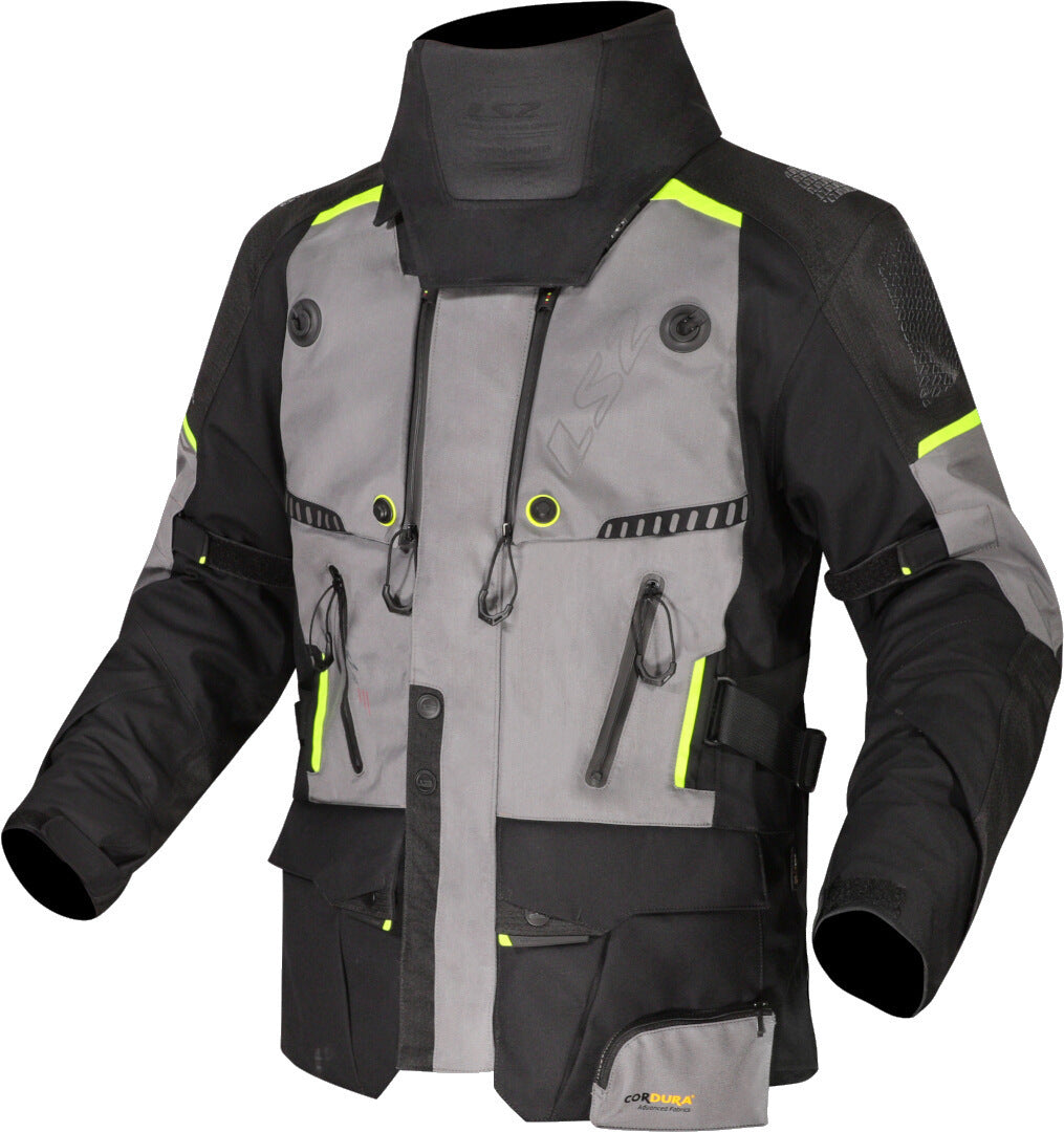 Giacca Moto Ls2 APOLLO Grey / Black / Yellow