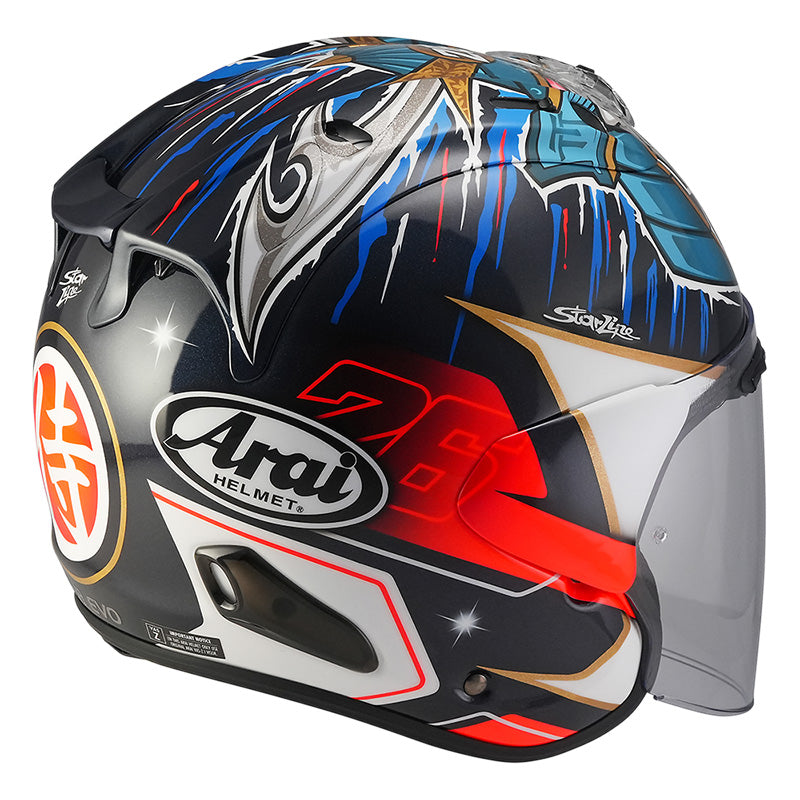 Casco Arai SZ-R Vas Evo Pedrosa Shogun