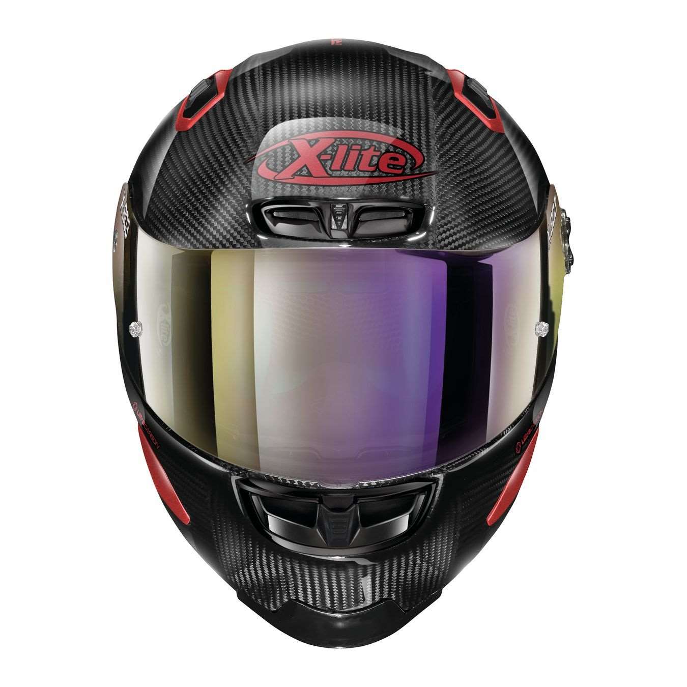 Casco X-lite X-803 Rs Ultra Carbon Iridium Edition Carbon Red - Hot Wheel