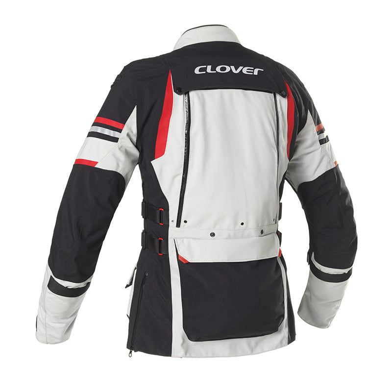Clover Laminator 2 WP Jacket Grey-Red-Black