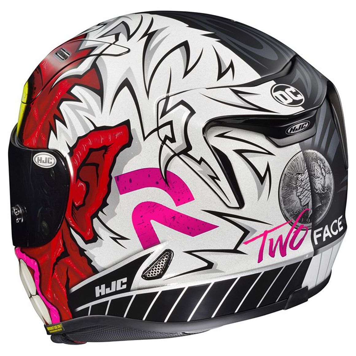 Casco HJC Rpha 11 TWO FACE DC COMICS MC1SF