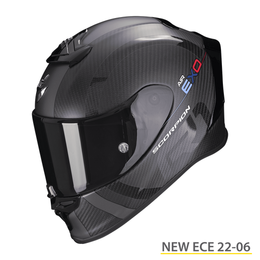 Casco Scorpion EXO-R1 EVO Carbon Air MG Nero-Argento
