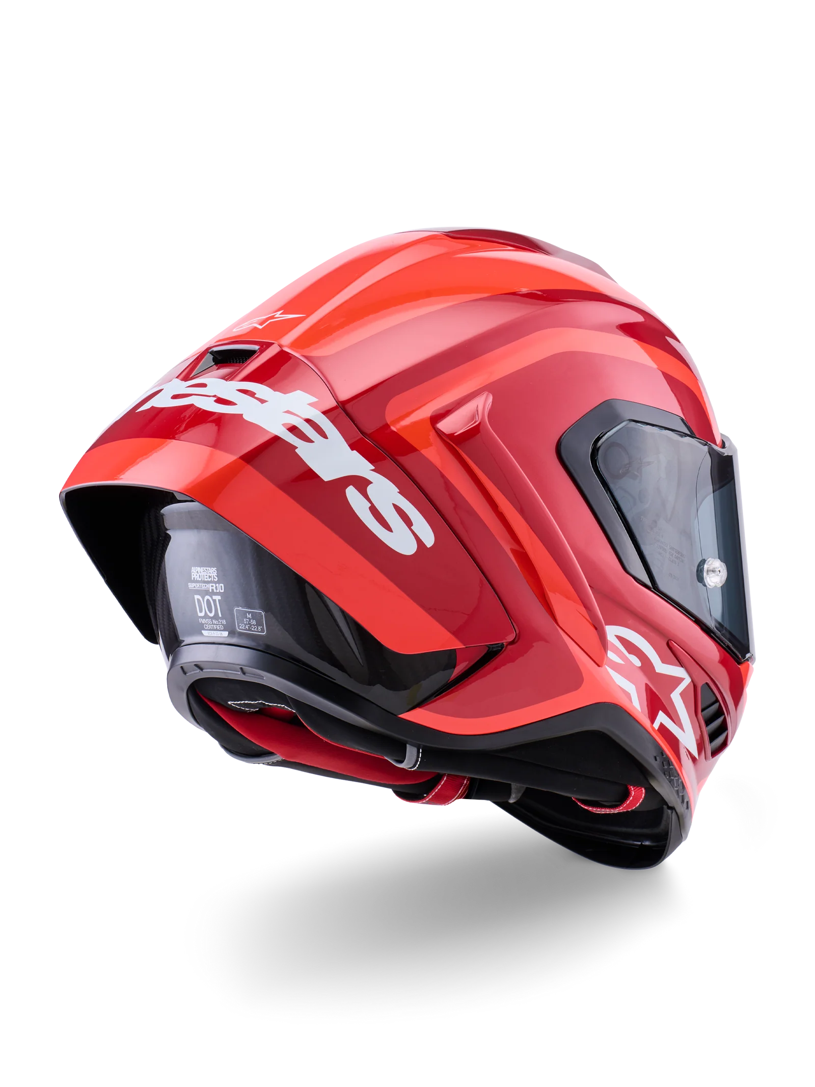 Casco Alpinestars SUPERTECH R10 Arius Red - Hot Wheel