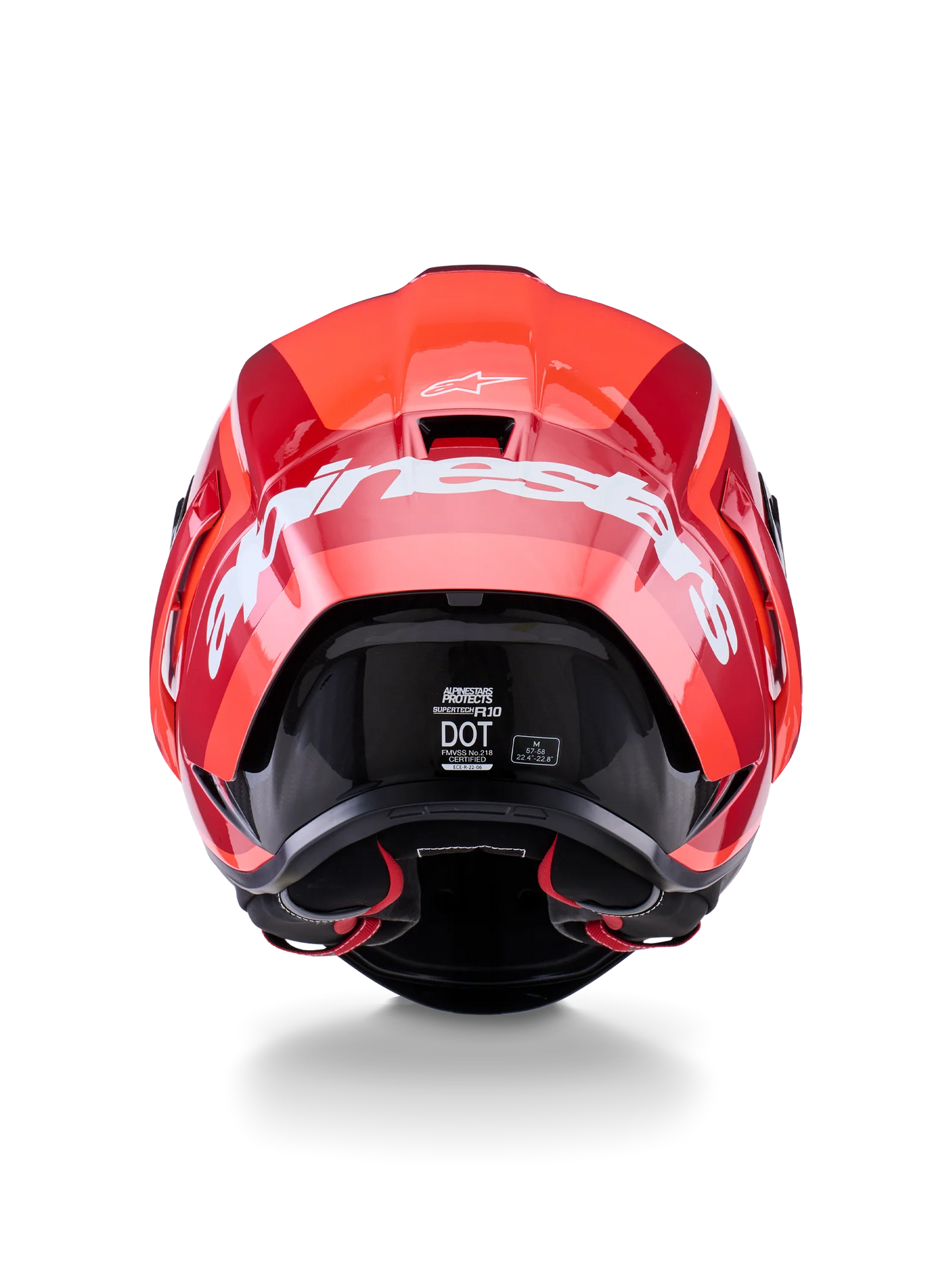 Casco Alpinestars SUPERTECH R10 Arius Red - Hot Wheel