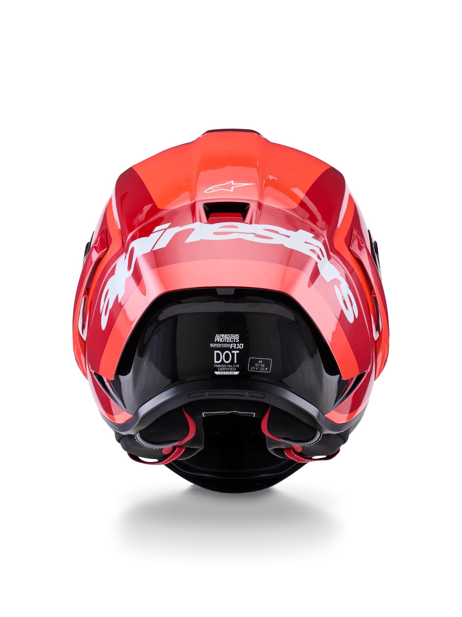 Casco Alpinestars SUPERTECH R10 Arius Red - Hot Wheel