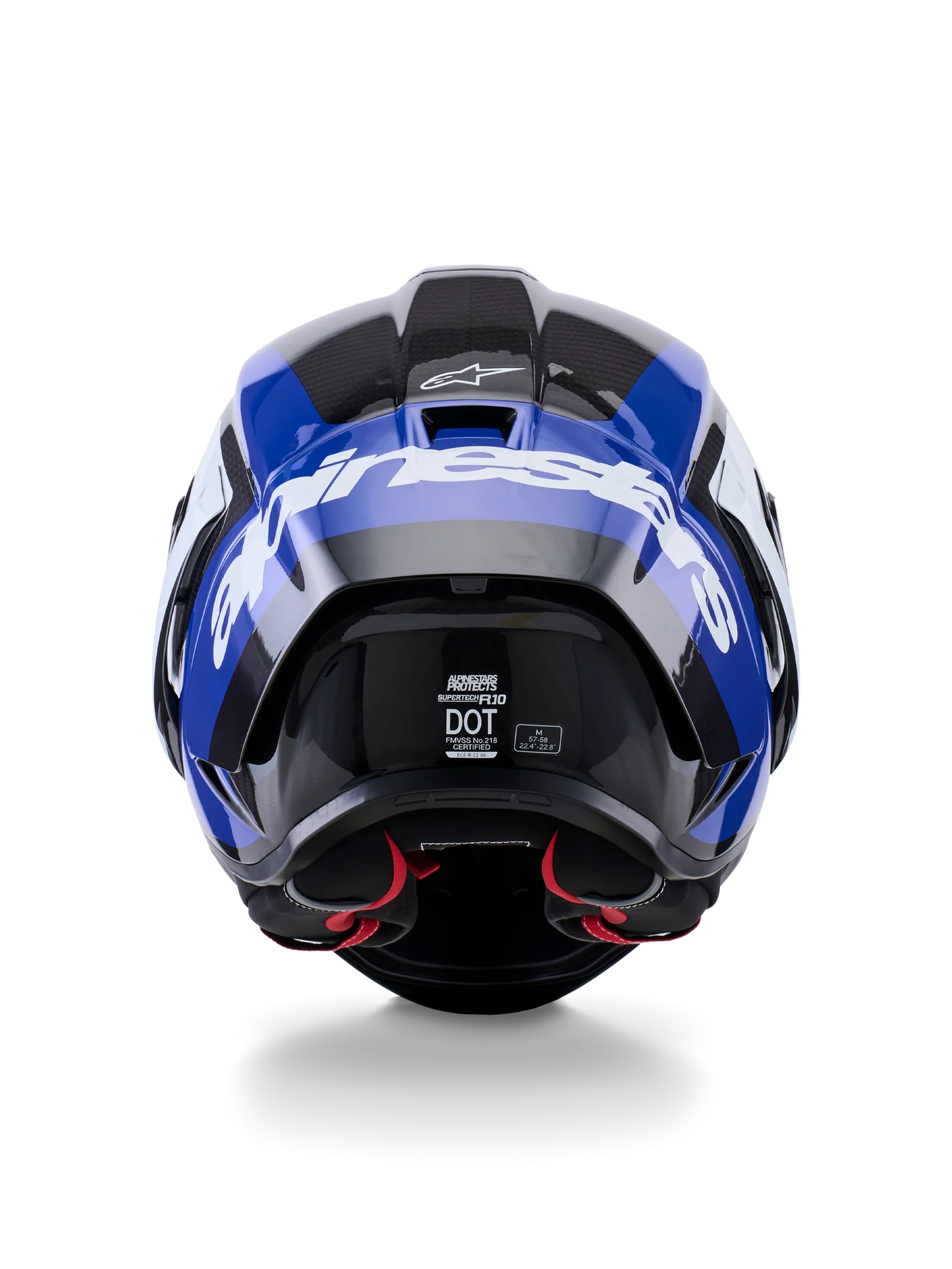 Casco Alpinestars SUPERTECH R10 Arius Blue - Hot Wheel