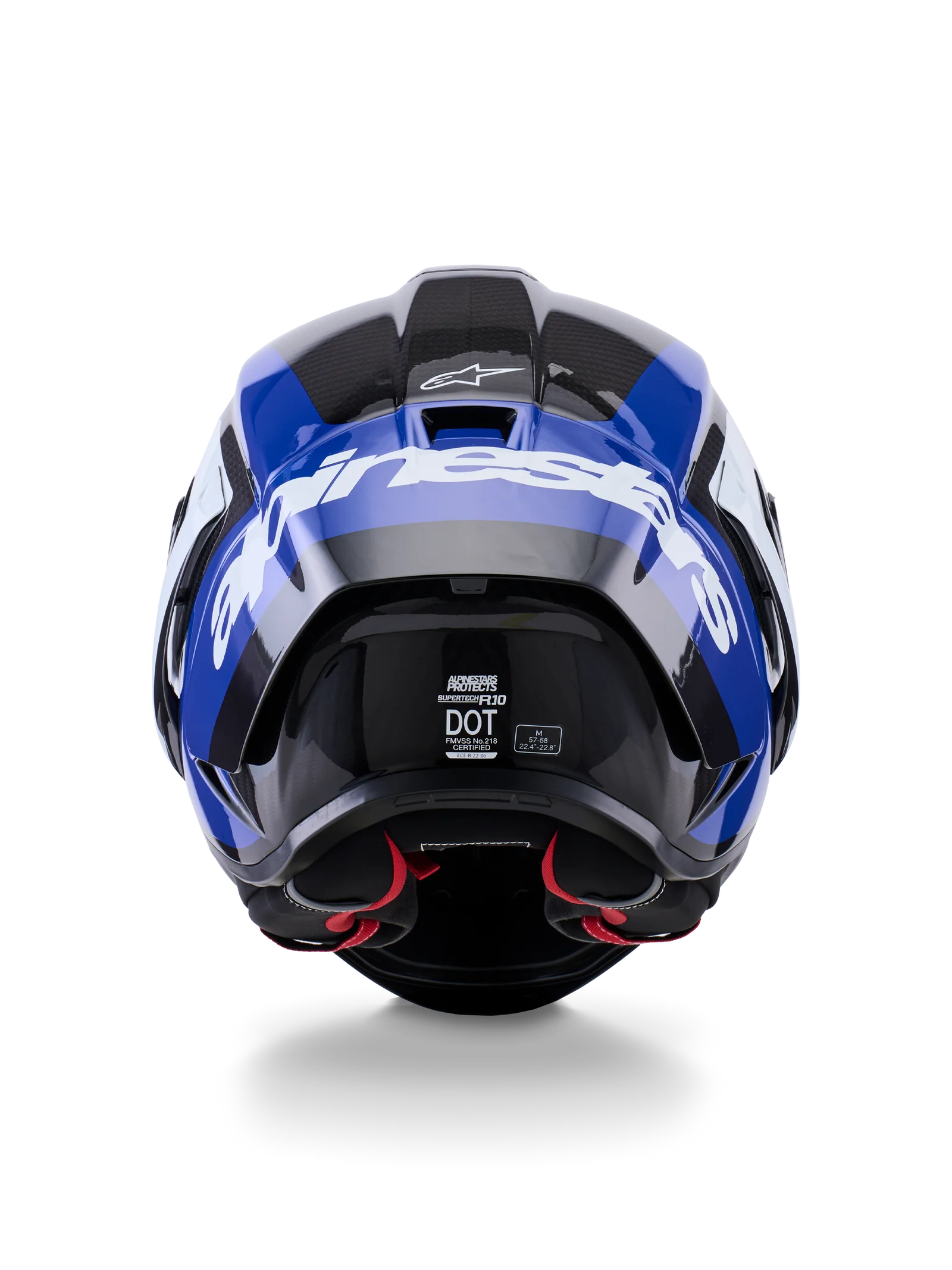 Casco Alpinestars SUPERTECH R10 Arius Blue - Hot Wheel