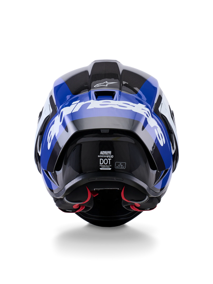 Casco Alpinestars SUPERTECH R10 Arius Blue - Hot Wheel