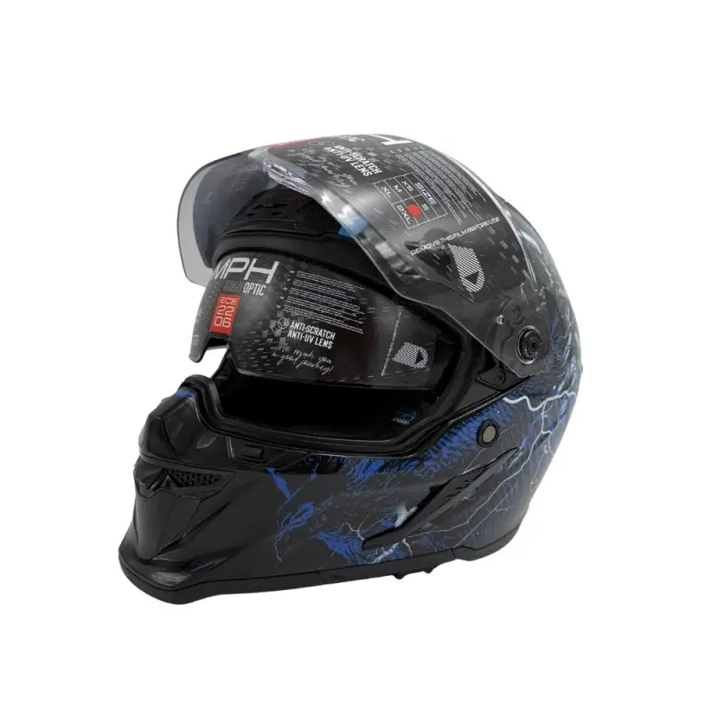 Casco Integrale MPH Blade - Grafica Zeus - Hot Wheel