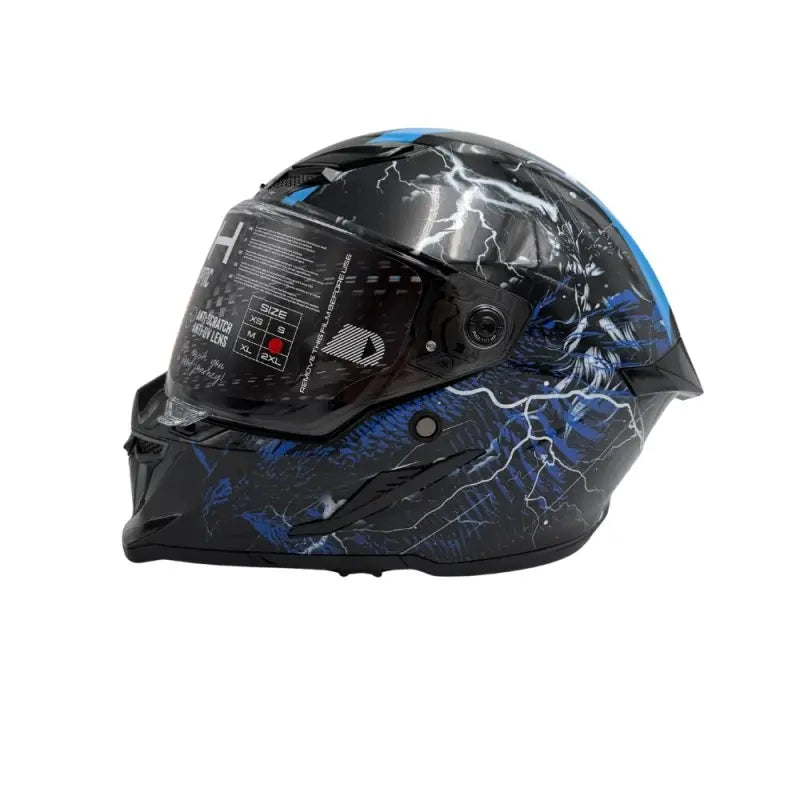 Casco Integrale MPH Blade - Grafica Zeus - Hot Wheel