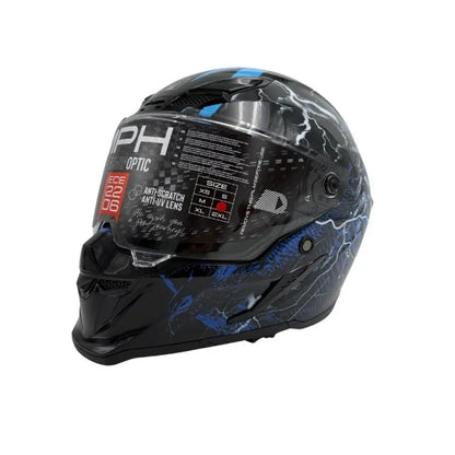 Casco Integrale MPH Blade - Grafica Zeus - Hot Wheel