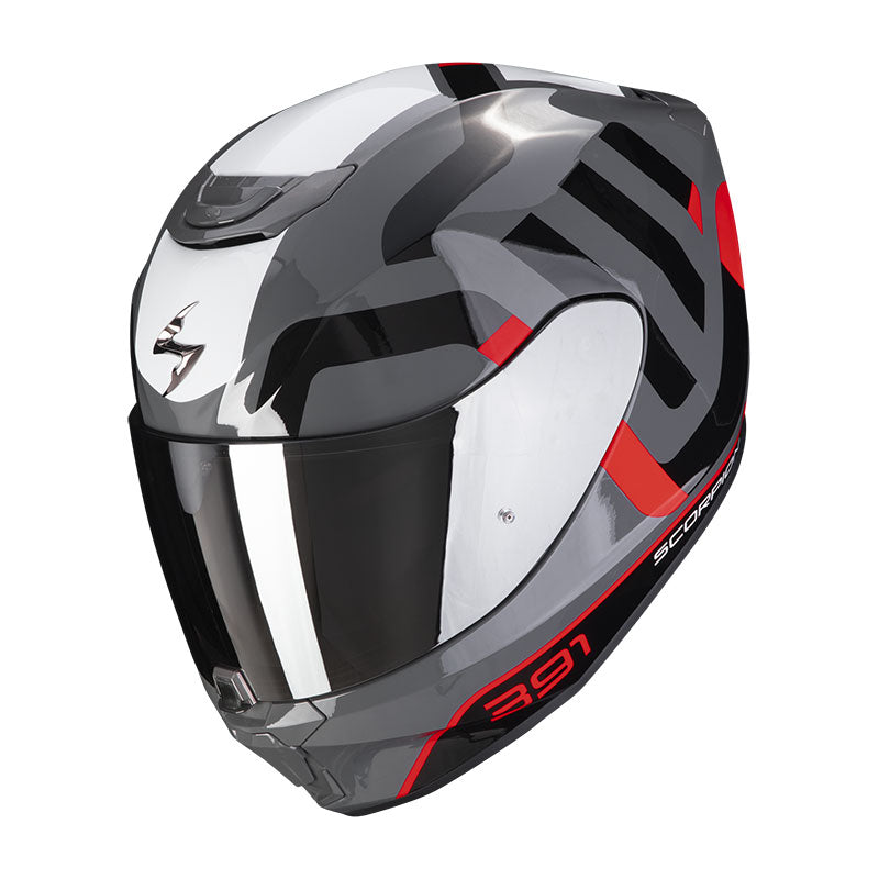Casco Scorpion EXO 391 AROK Grey/Red/Black