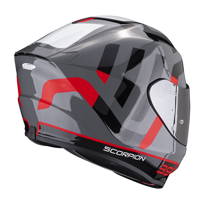 Casco Scorpion EXO 391 AROK Grey/Red/Black