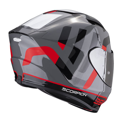 Casco Scorpion EXO 391 AROK Grey/Red/Black