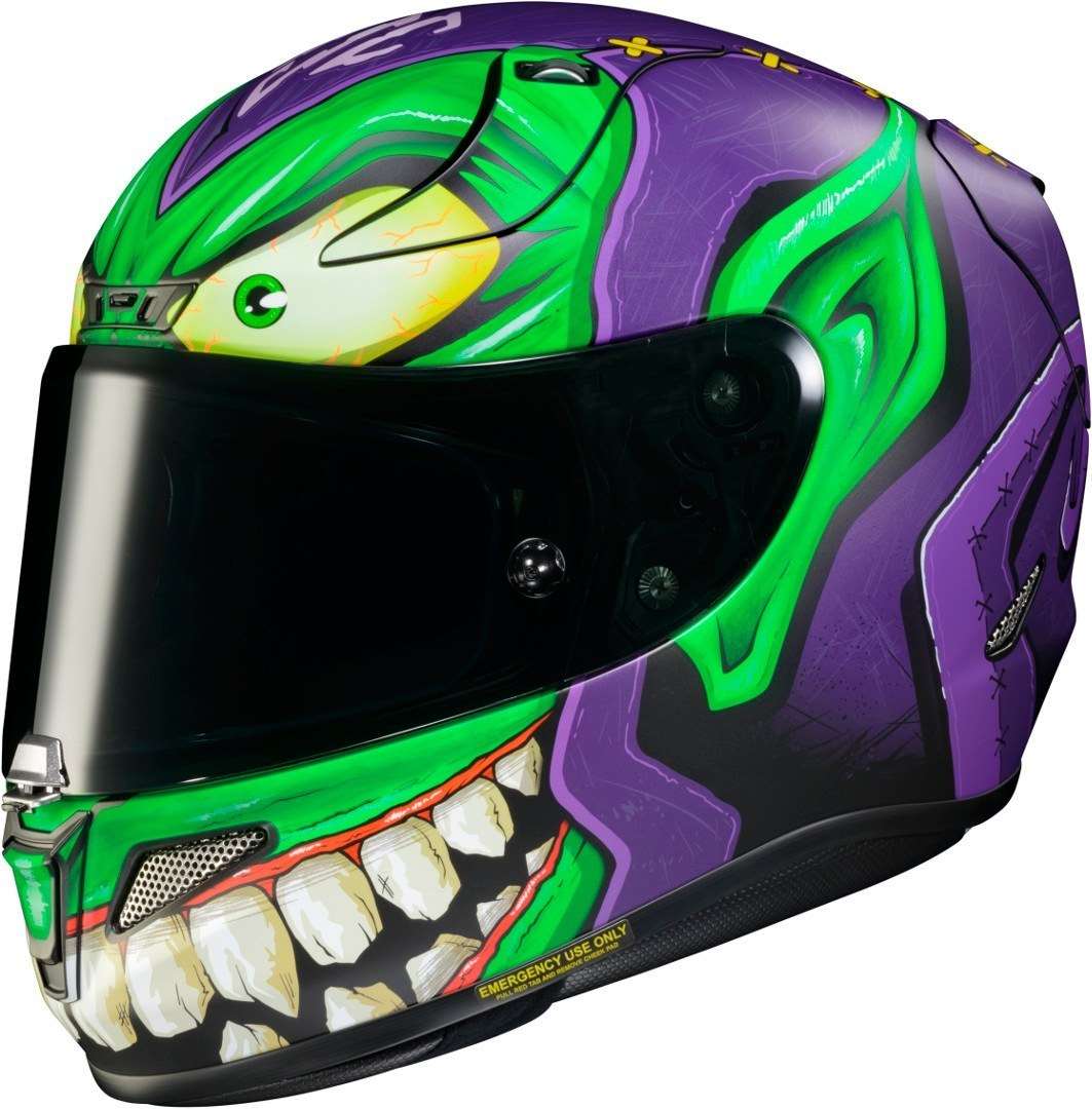Casco HJC Rpha 11 Green Goblin Marvel
