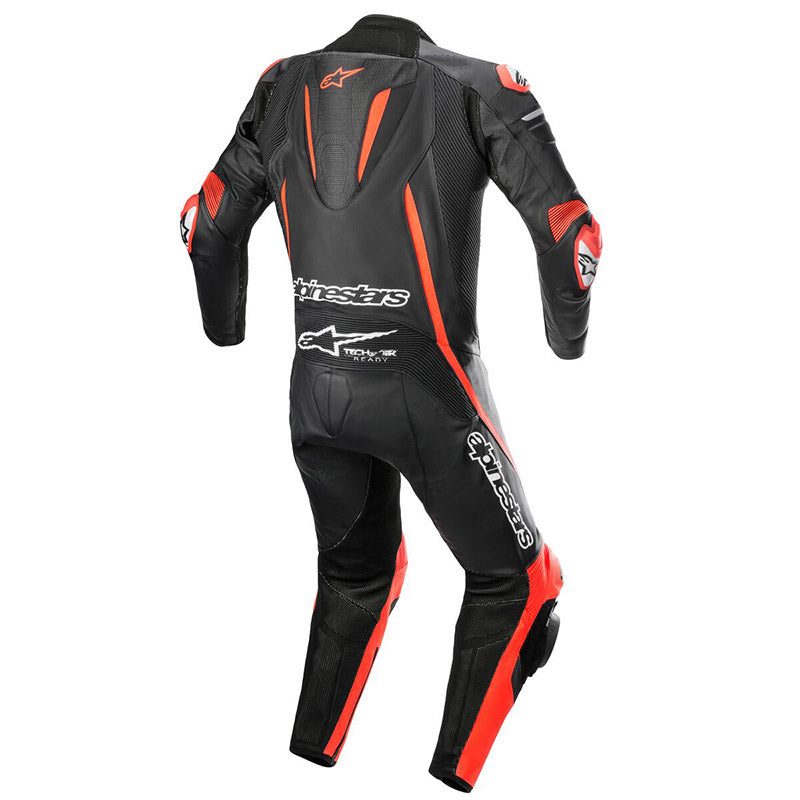 Alpinestars Fusion Tuta Intera Black / Red Fluo