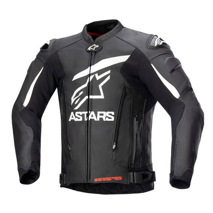 Chaqueta de cuero Alpinestars Gp Plus V4 Negro/Blanco