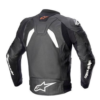 Chaqueta de cuero Alpinestars Gp Plus V4 Negro/Blanco