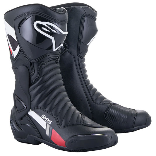Stivali Alpinestars SMX-6 V2 Black / White / Grey