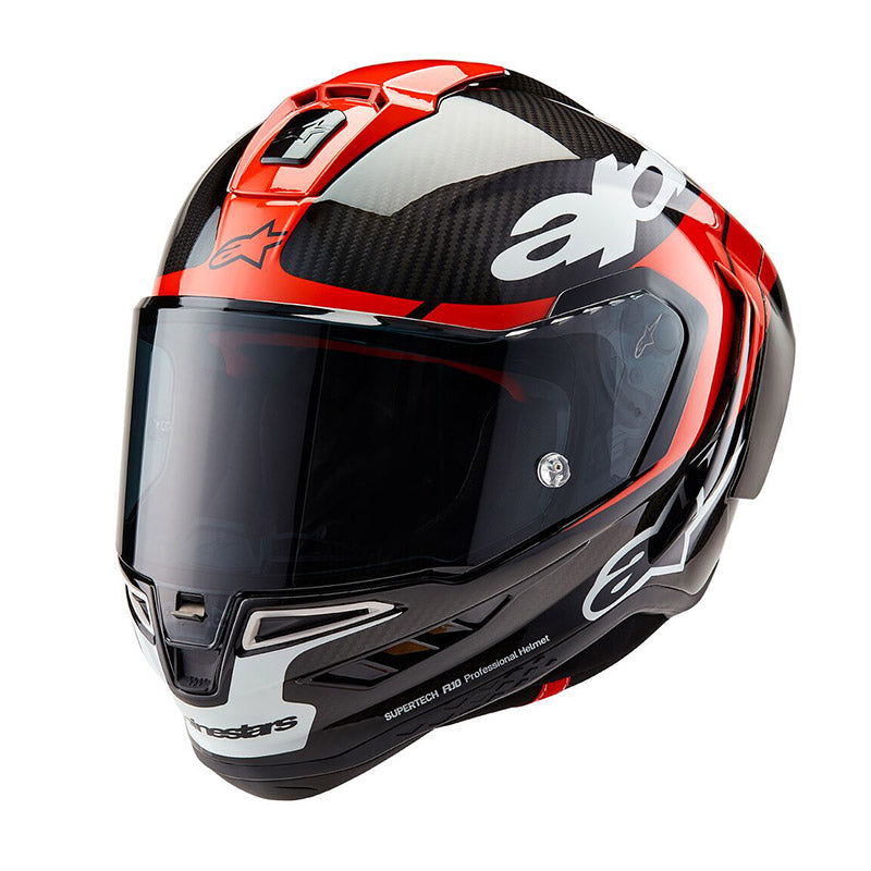 Casco Alpinestars SUPERTECH R10 Element Black / White / Red