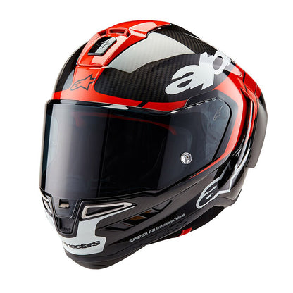 Casco Alpinestars SUPERTECH R10 Element Black / White / Red