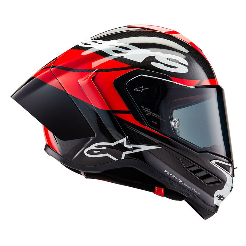 Casco Alpinestars SUPERTECH R10 Element Black / White / Red