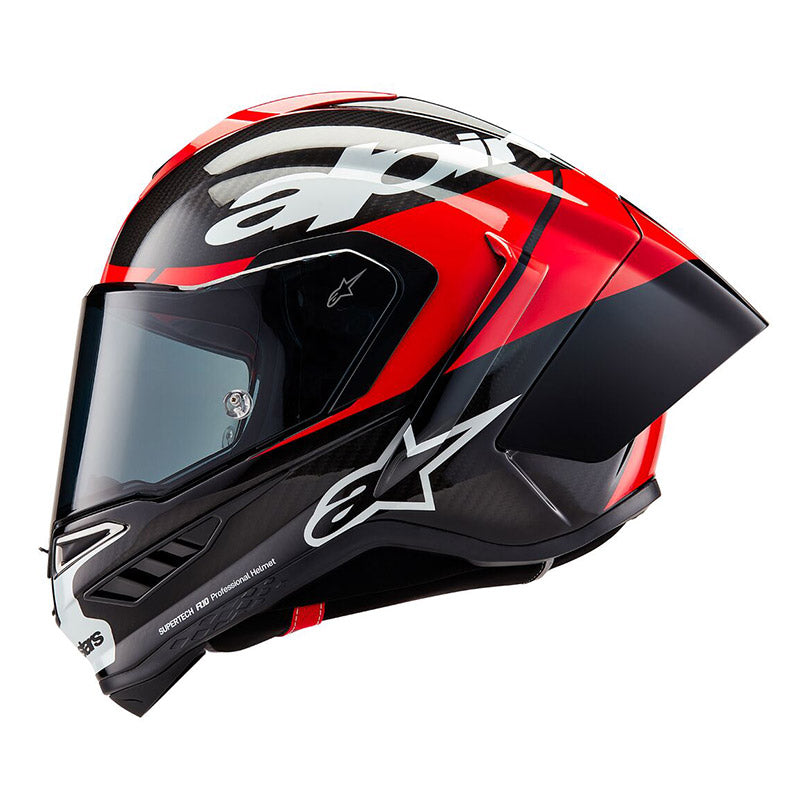 Casco Alpinestars SUPERTECH R10 Element Black / White / Red