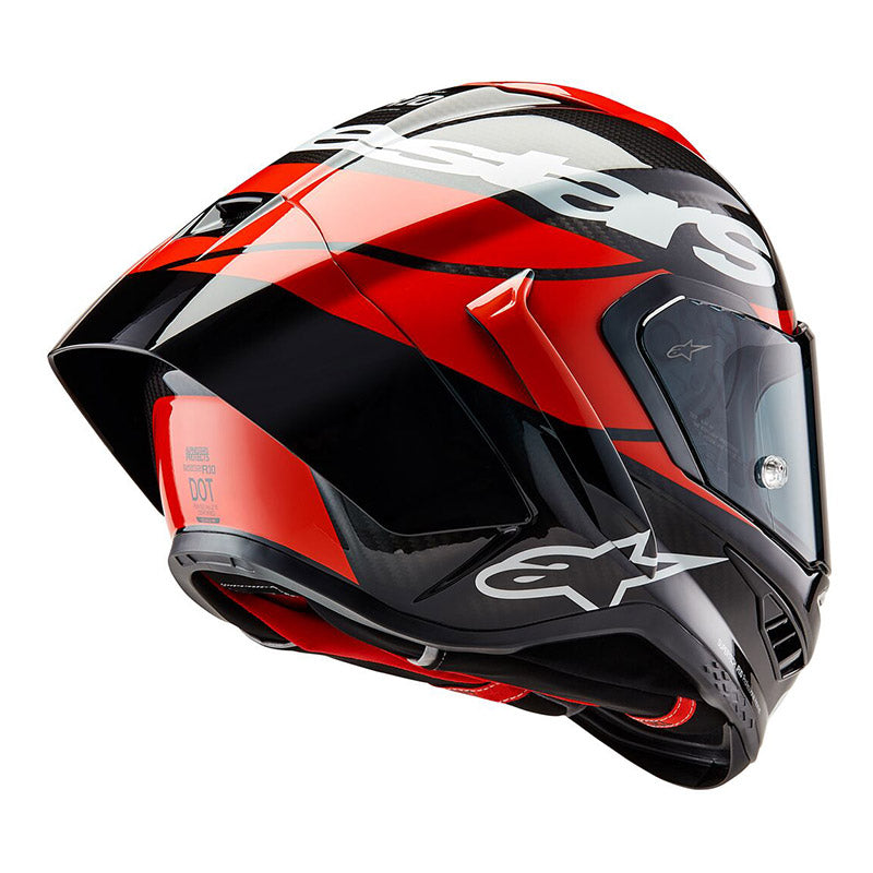 Casco Alpinestars SUPERTECH R10 Element Black / White / Red
