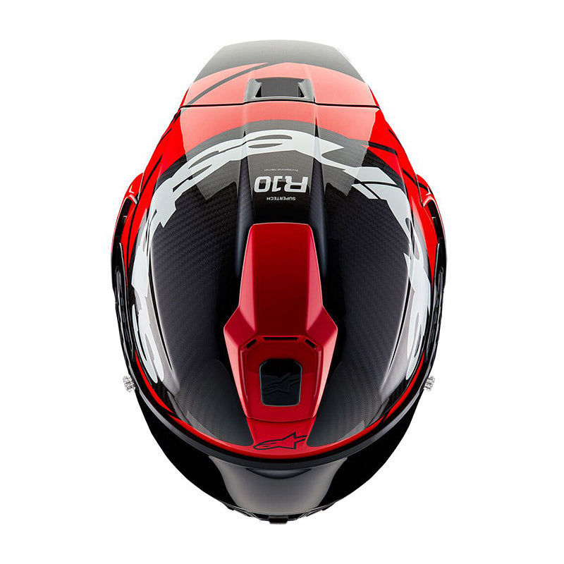 Casco Alpinestars SUPERTECH R10 Element Black / White / Red