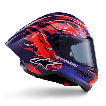 Casco Alpinestars S-R10 Martin LE Flyte Purple Limited Edition