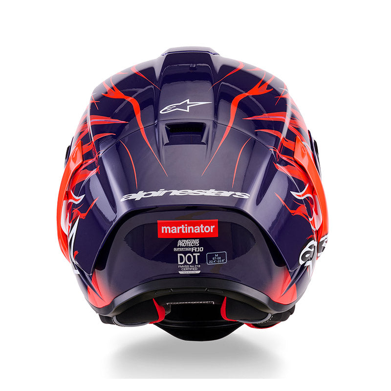 Casco Alpinestars S-R10 Martin LE Flyte Purple Limited Edition