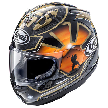 Casco Arai RX-7V Evo Pedrosa Spirit Gold