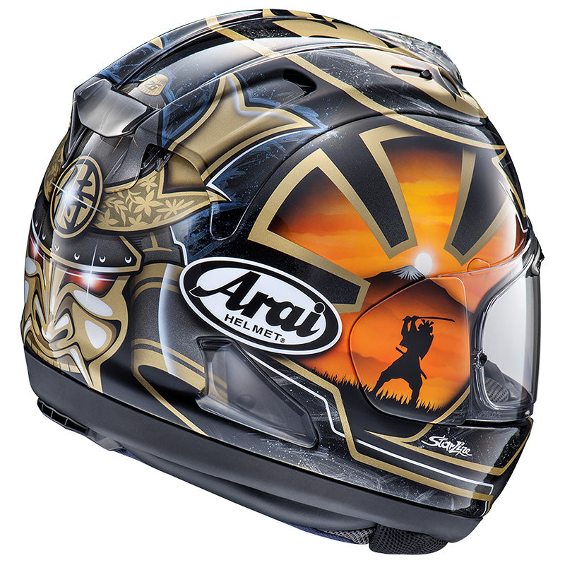 Casco Arai RX-7V Evo Pedrosa Spirit Gold