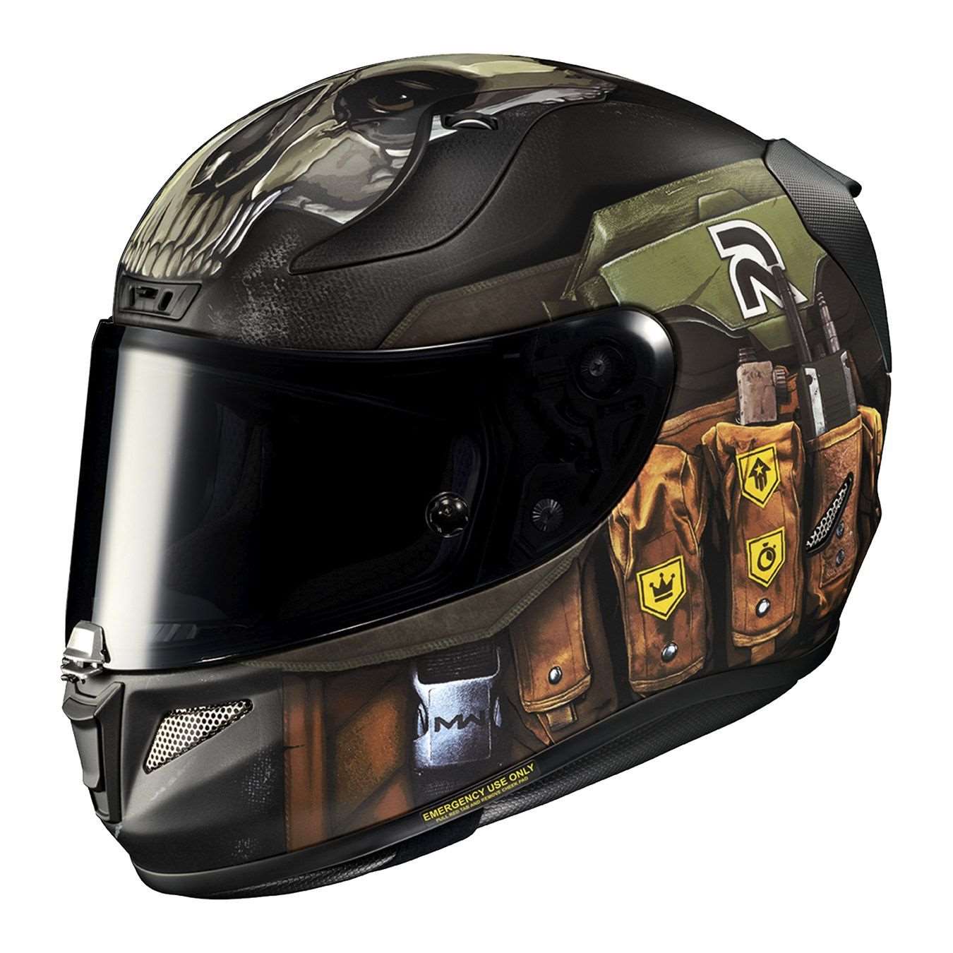 Casco HJC Rpha 11 Ghost Call Of Duty