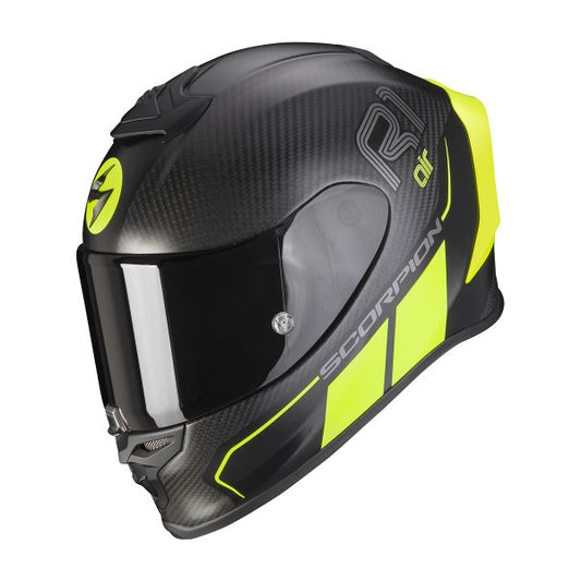 Casco Scorpion Exo-R1 Carbon Air Corpus II Matt Black Neon Yellow