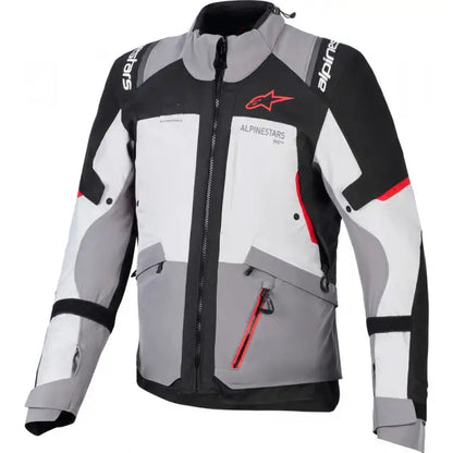 Giacca Alpinestars Andes V4 Drystar Grigio - Rosso