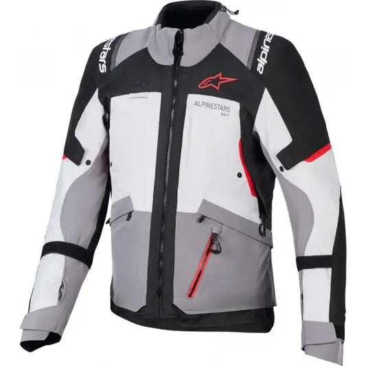 Giacca Alpinestars Andes V4 Drystar Grigio - Rosso
