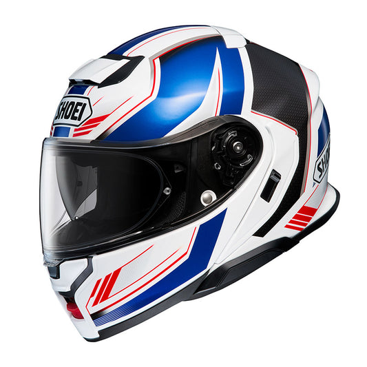 Casco Shoei Neotec 3 Grasp TC-10 White/ Blue