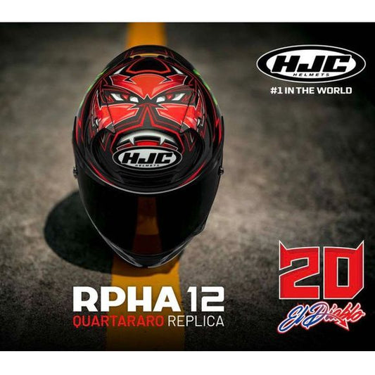 Casco Hjc Rpha 12 Quartararo Replica