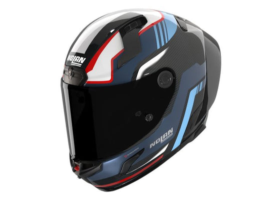 Casco Nolan X-804 RS Ultra Carbon Piega 366 Blu/Azzurro/Rosso